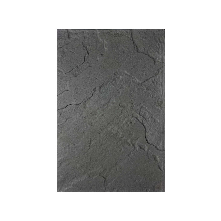 تایل نما بتن اکسپوز مدل تیشه ای سایز 40 در 60 (طوسی)
